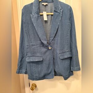 LOFT Light Blue Women's Blazer